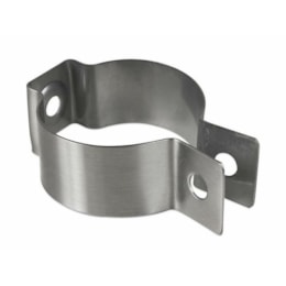 Abraçadeira d 32mm inox parafuso (+) [ 32mm ]  malvisa