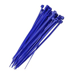 Abracadeira nylon 10 cm 25 azul 100 pc [ f7010uvaz100 ]  frontec