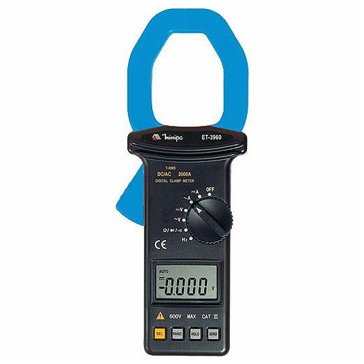 Alicate amperimetro digital [ et3960 ]  minipa