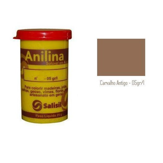 Anilina carvalho antigo   27    25 gr [ 000027 ]  salisil