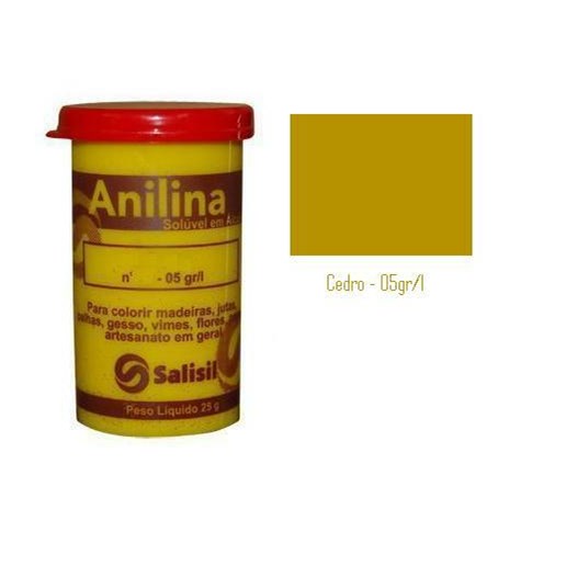 Anilina cedro             14    25 gr [ 0014 ]  salisil