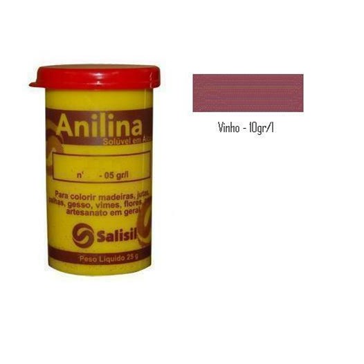 Anilina vinho         33    25 gr [ 033 ]  salisil