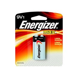 Bateria 9 volts alcalina [ 25445 ]  energizer
