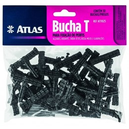 Bucha t para rodape com 30 pcs [ at11025 ]  atlas