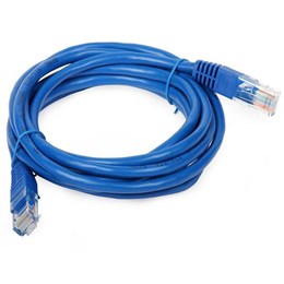 Cabo rede patch cord azul rj45 cat5e 2.5m [ 7881134 ]  rohdina