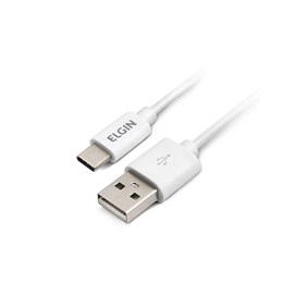 Cabo USB Tipo C 1M Branco [ 46RCTIPOC000 ] - Elgin