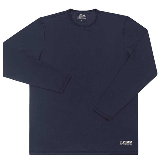 Camiseta com protecao uv tamanho p azul marinho [ 32 ]  vitho protection