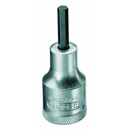 Chave soquete hexagonal 9mm x 1/2 [ 016 045 ]  gedore
