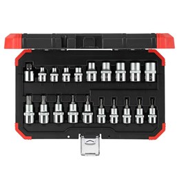 Chave soquete torx jogo 20 pc [ 3300045 ]  gedore red