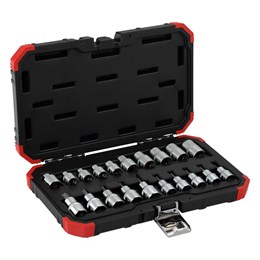 Chave soquete torx jogo 20 pc [ 3300045 ]  gedore red