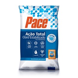 Cloro pace acao total p/ piscina 1kg [ 74.026b ] hth