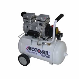 Compressor Odontologico CMS  5/24 120LB Monofasico 220V Isento de Oleo [ 39250.4 ] - Motomil