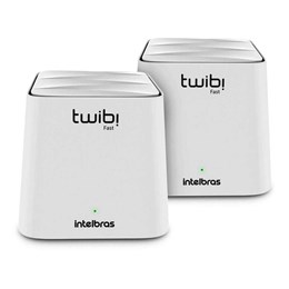 Conjunto 2 roteadores wireless mesh twibi fast [ twibi fast ]  intelbras