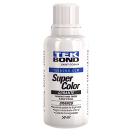Corante liquido branco  50 ml super color [ 23001007000 ]  tekbond