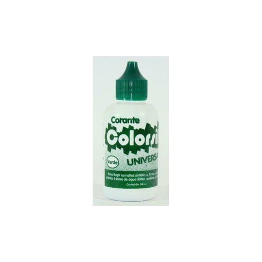 Corante verde        34 ml    colorsil [ 705 ]  salisil