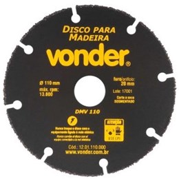 Disco corte 110 mm madeira dmv-110 [ 1201110000 ] vonder