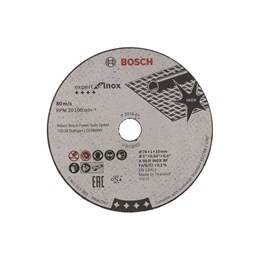 Disco corte 3" 76 x 100 1,0mm 1t inox 5pc [ 2608601520000 ]  bosch