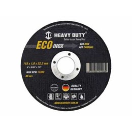 Disco Corte  4.1/2 115 X 22.2  1.0MM 2 Telas Econinox [ 122953 ] - Heavy Duty