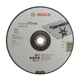 Disco corte 9" 230 x 22.2  1.9mm 2t inox expert [ 2608600711 ]  bosch