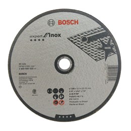 Disco corte 9" 230 x 22.2 2.0mm 2t inox expert [ 2608600522 ]  bosch