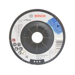 Disco desbaste 4.1/2 115 x 22.2  60mm 3t metal standard [ 2608603181 ]  bosch