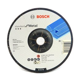 Disco desbaste 7" 180 x 22.2 6,0mm metal (fl)  [ 2608603183 ]  bosch