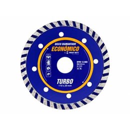 Disco Diamantado 110 Seco Turbo [ 122836 ] - Heavy Duty