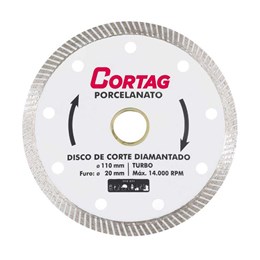 Disco Diamantado 110 Turbo Porcelanato [ 60863 ] - Cortag