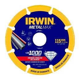 Disco diamantado 115 4.1/2" para metal [ 1998845 ]  irwin