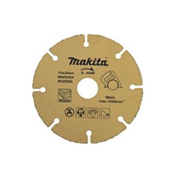 Disco tungstenio 110mm 4.3/8" madeira/plastico [ b40668 ]  makita