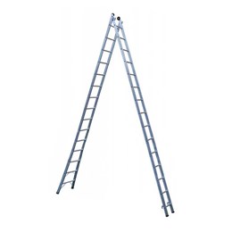 Escada Alumínio de Abrir e Extensiva 15 Degraus  [ 4328 ] - Alumasa