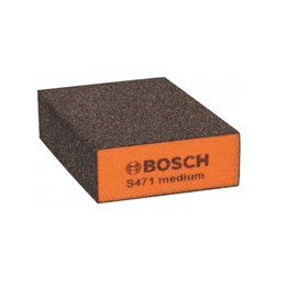 Esponja abrasiva grao medio [ 2608608225 ]  bosch