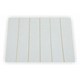Feltro branco adesivo retangular 500x20x2mm com 6 tiras 272 [ 974 ]  vbf feltros