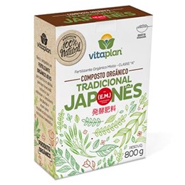 Fertilizante composto orgânico japonês 800g [ 8000127 ] vitaplan