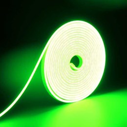 Fita led neon 8w 12v verde ip65(metro) [ 1404014903 ]  taschibra