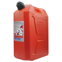 Galao plastico de combustivel vermelho 20l [ 2038 ] matsuri