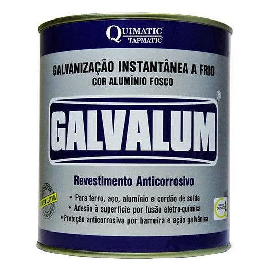 Galvanizador a frio galao aluminizado 225 ml galvalum [ da1 ]  tapmatic