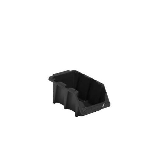 Gaveteiro plastico preto n 5 ( empilhavel ) [ n5 preto ]  presto