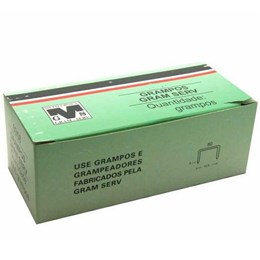 Grampo grampeador pcw 806 caixa com 6000 [ 806 ]  gramserv