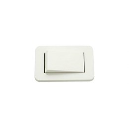 Interruptor para moveis simples branco 10a  lumitek