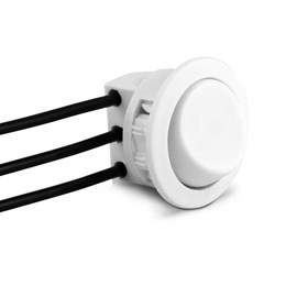 Interruptor Soldado para Móveis Paralelo Branco [ ICG1SP ] - Led Line