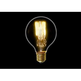 Lampada filamento de carbono 40w 2200k g80 [ 11050126 ] (220v)  taschibra
