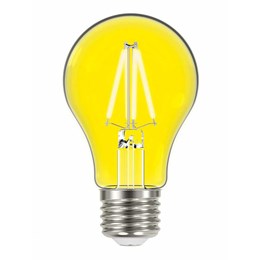 Lampada filamento led 4w color a60 amarela [ 11080500 ] (autovolt)  taschibra