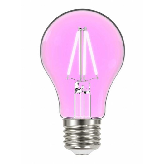 Lampada filamento led 4w color a60 rosa[ 11080499 ] (autovolt)  taschibra