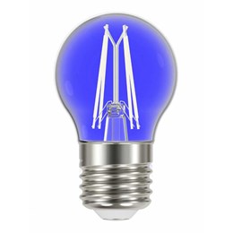 Lampada filamento led 4w color g45 azul [ 11080506 ] (autovolt)  taschibra
