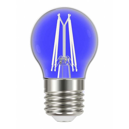 Lampada filamento led 4w color g45 azul [ 11080506 ] (autovolt)  taschibra