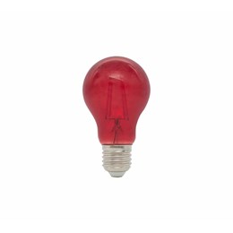 Lampada filamento led 4w vermelha a60 autovolt [ 180060687 ]  glight