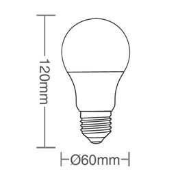 Lampada led 12w 3000k tkl80 a60 [ 11080472 ](autovolt)  taschibra