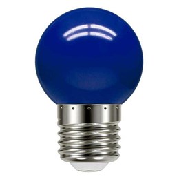 Lampada led bolinha 1w azul [ 11080081 ] (220v)  taschibra