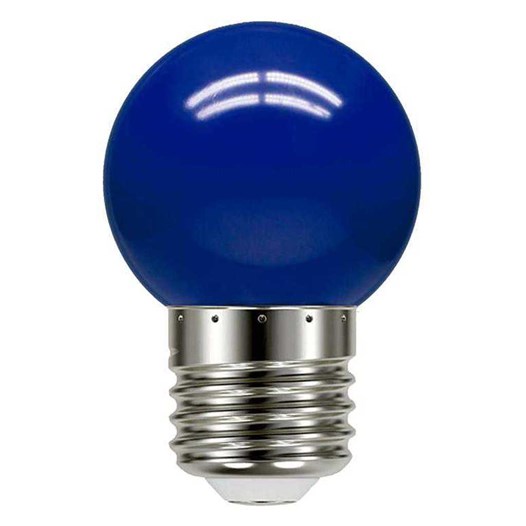 Lâmpada LED Bolinha 1W Azul [ 11080081 ] (220V) - Taschibra